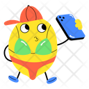 پیش‌نمایش فایل selfie-emoji-9678944 از پک تابستان