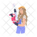 پیش‌نمایش فایل girl-drilling-9739809 از پک ساختمان‌سازی