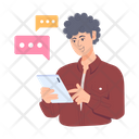 پیش‌نمایش فایل mobile-chatting-9740973 از پک ارتباطات