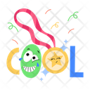 پیش‌نمایش فایل cool-typography-9798498 از پک استیکرهای تبریک