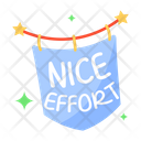 پیش‌نمایش فایل nice-effort-9798646 از پک استیکرهای تبریک