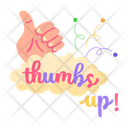 پیش‌نمایش فایل thumbs-up-9798585 از پک استیکرهای تبریک