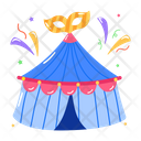 پیش‌نمایش فایل circus-tent-9831694 از پک استیکرهای کارناوال ریو