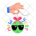 پیش‌نمایش فایل cool-emoji-9831649 از پک استیکرهای سال نو مبارک