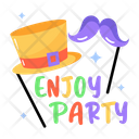 پیش‌نمایش فایل enjoy-party-9831647 از پک استیکرهای سال نو مبارک