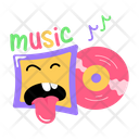 پیش‌نمایش فایل music-disc-9831659 از پک استیکرهای سال نو مبارک