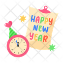 پیش‌نمایش فایل new-year-countdown-9831626 از پک استیکرهای سال نو مبارک