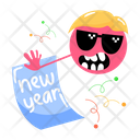 پیش‌نمایش فایل new-year-emoji-9831608 از پک استیکرهای سال نو مبارک