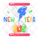 پیش‌نمایش فایل new-year-timer-9831630 از پک استیکرهای سال نو مبارک
