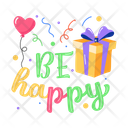 پیش‌نمایش فایل be-happy-9797818 از پک استیکرهای تولد