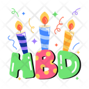 پیش‌نمایش فایل birthday-candles-9797791 از پک استیکرهای تولد