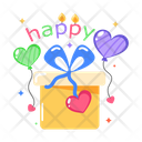 پیش‌نمایش فایل birthday-present-9797903 از پک استیکرهای تولد