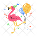 پیش‌نمایش فایل flamingo-birthday-9797845 از پک استیکرهای تولد