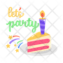 پیش‌نمایش فایل lets-party-9797795 از پک استیکرهای تولد