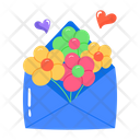پیش‌نمایش فایل flowers-envelope-9790036 از پک استیکرهای تشکر