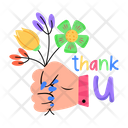 پیش‌نمایش فایل giving-flowers-9790038 از پک استیکرهای تشکر