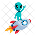 پیش‌نمایش فایل alien-rocket-9862842 از پک شیء پرنده ناشناس (UFO)