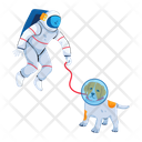 پیش‌نمایش فایل astronaut-dog-9862868 از پک شیء پرنده ناشناس (UFO)
