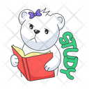 پیش‌نمایش فایل bear-studying-9975697 از پک صبح بخیر