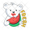 پیش‌نمایش فایل eating-watermelon-9975656 از پک صبح بخیر