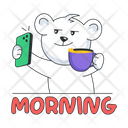 پیش‌نمایش فایل morning-selfie-9975690 از پک صبح بخیر