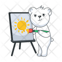 پیش‌نمایش فایل painting-bear-9975741 از پک صبح بخیر