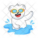 پیش‌نمایش فایل pool-bear-9975713 از پک صبح بخیر