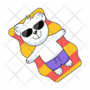 پیش‌نمایش فایل relaxing-bear-9975685 از پک صبح بخیر