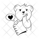 پیش‌نمایش فایل thinking-bear-10053327 از پک استیکرهای کسب‌وکار