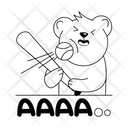 پیش‌نمایش فایل face-hit-10053614 از پک استیکرهای ورزشی