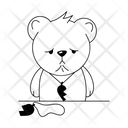 پیش‌نمایش فایل broken-bear-10053686 از پک برچسب‌های عاشقانه