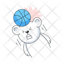 پیش‌نمایش فایل basketball-bear-10053712 از پک استیکرهای ورزشی