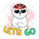 پیش‌نمایش فایل cool-bear-10053773 از پک استیکرهای ورزشی