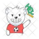 پیش‌نمایش فایل football-bear-10053800 از پک استیکرهای ورزشی