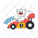 پیش‌نمایش فایل racing-bear-10053786 از پک استیکرهای ورزشی