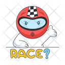 پیش‌نمایش فایل racing-helmet-10053796 از پک استیکرهای ورزشی