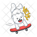 پیش‌نمایش فایل skateboarding-bear-10053708 از پک استیکرهای ورزشی