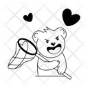 پیش‌نمایش فایل catching-hearts-10053832 از پک برچسب‌های عاشقانه