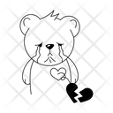 پیش‌نمایش فایل shattered-heart-10053815 از پک برچسب‌های عاشقانه