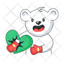 پیش‌نمایش فایل boxing-bear-10053959 از پک برچسب‌های عاشقانه