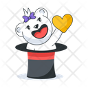 پیش‌نمایش فایل magician-bear-10053983 از پک برچسب‌های عاشقانه