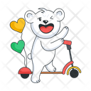 پیش‌نمایش فایل riding-bear-10053974 از پک برچسب‌های عاشقانه