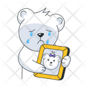 پیش‌نمایش فایل bear-crying-10054036 از پک برچسب‌های عاشقانه