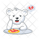 پیش‌نمایش فایل bear-thinking-10054019 از پک برچسب‌های عاشقانه