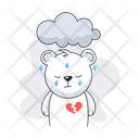 پیش‌نمایش فایل lonely-bear-10054015 از پک برچسب‌های عاشقانه