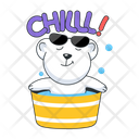 پیش‌نمایش فایل chilling-bear-10053375 از پک استیکرهای کسب‌وکار