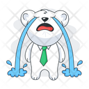 پیش‌نمایش فایل crying-bear-10053378 از پک استیکرهای کسب‌وکار