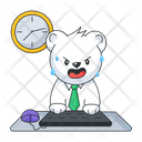 پیش‌نمایش فایل deadline-stress-10053383 از پک استیکرهای کسب‌وکار