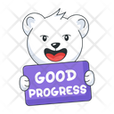 پیش‌نمایش فایل good-progress-10053386 از پک استیکرهای کسب‌وکار