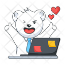 پیش‌نمایش فایل happy-employee-10053397 از پک استیکرهای کسب‌وکار